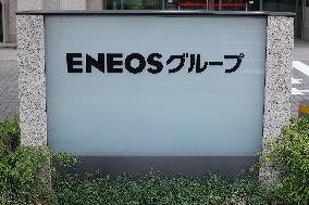 Eneos Group signboard and logo